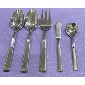 Dansk Meridian Hostess Serving‎ Set Stainless Flatware Silverware 18/10 Set Of 5
